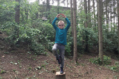 Der Baum im Yogawald